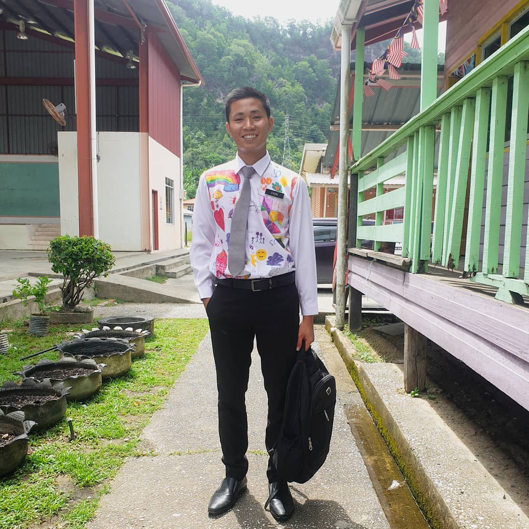 Instagram/fazri_hassan A teacher with a good heart.